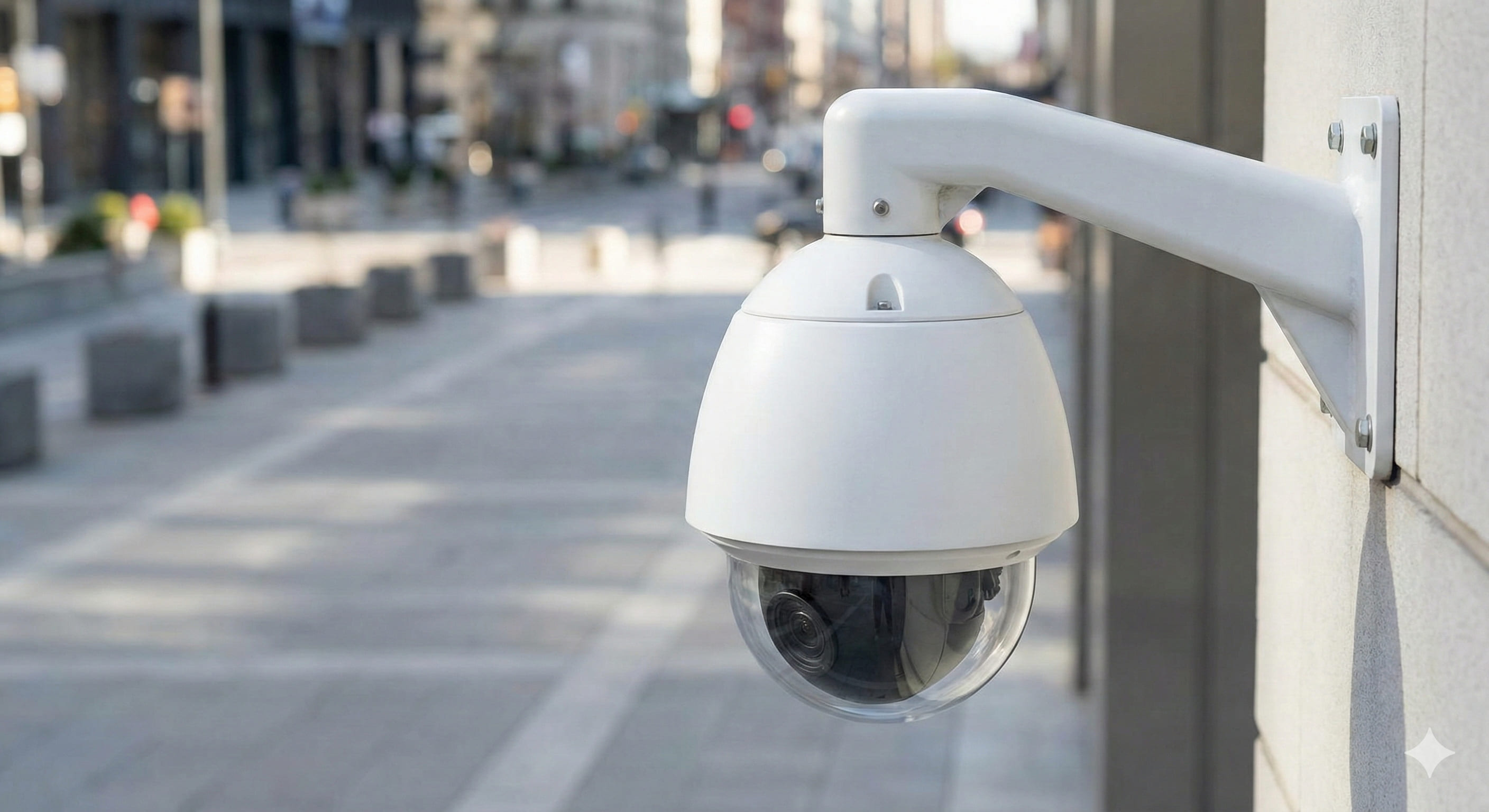 PTZ pan-tilt-zoom CCTV camera for large area surveillance and active monitoring by JS Enterprises